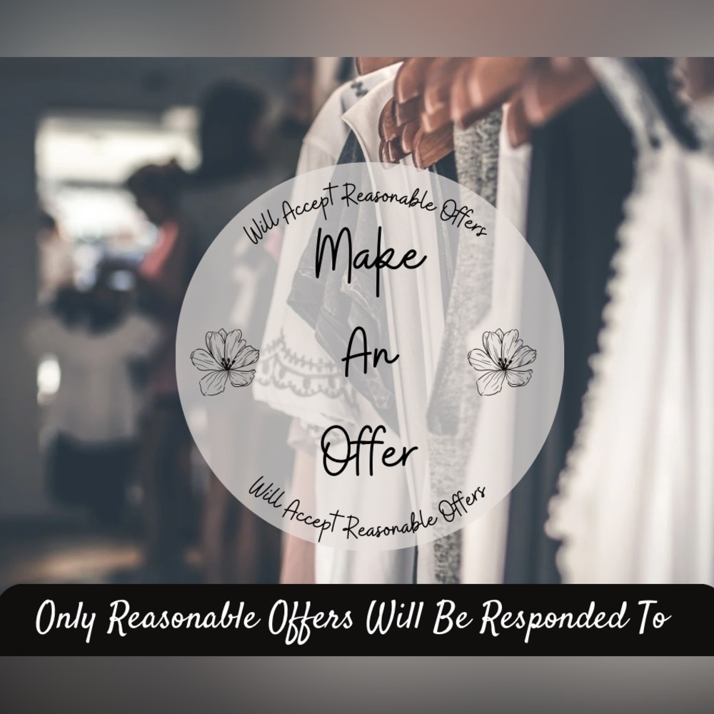 Reasonable Offers ONLY! 50% of the listing price will not be considered.